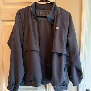 Figs Navy Blue Medical Jacket